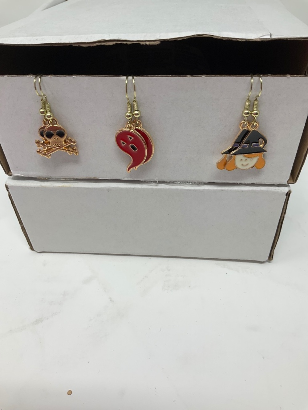 Halloween earrings 3 pairs J16